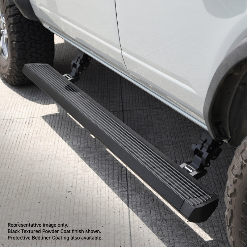 RealTruck 18-24 Jeep Wrangler 2dr VoltStep Electric Running Board Kit (No Drill) - Bedliner Coating RealTruck 18-24 Jeep Wrangler 2dr VoltStep Electric Running Board Kit (No Drill) - Bedliner Coating