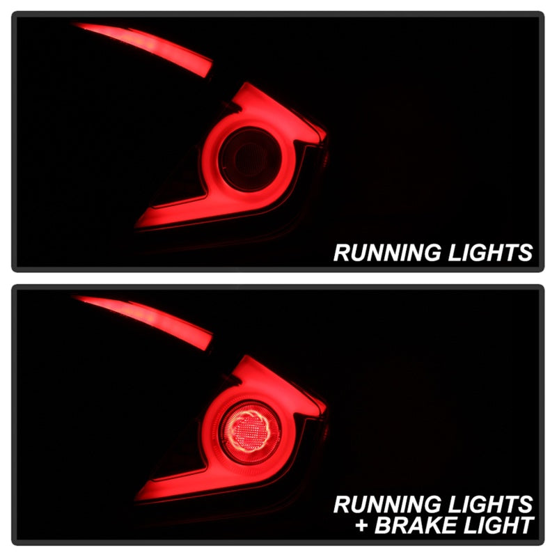 Spyder 16-18 Honda Civic 4 Door Light Bar LED Tail Lights - Black Smoke (ALT-YD-HC164D-LB-BSM) Spyder 16-18 Honda Civic 4 Door Light Bar LED Tail Lights - Black Smoke (ALT-YD-HC164D-LB-BSM)
