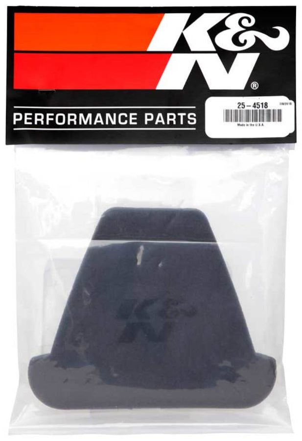 K&N Precleaner Air Filter Wrap Gray - Oval Straight Yamaha - YA-4518XD K&N Precleaner Air Filter Wrap Gray - Oval Straight Yamaha - YA-4518XD