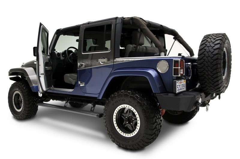 AMP Research 2007-2017 Jeep Wrangler JK 4 Door PowerStep - Black AMP Research 2007-2017 Jeep Wrangler JK 4 Door PowerStep - Black