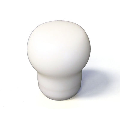 Fat Head Delrin Shift Knob (White): Universal 10x1.5