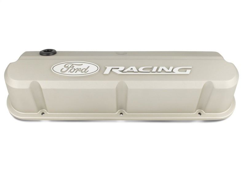 Ford Racing 289-351 Slant Edge Gray Valve Cover Ford Racing 289-351 Slant Edge Gray Valve Cover
