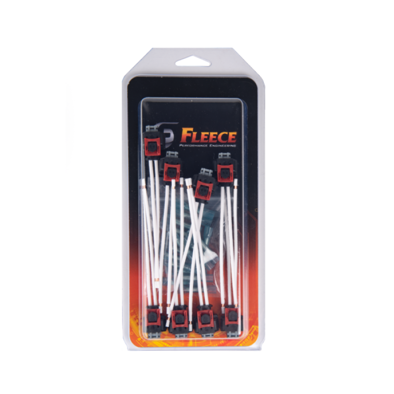 Fleece Performance 17-22 GM 2500/3500 Duramax Replacement Fuel Injector Connector w/Pigtail (8 Pack) Fleece Performance 17-22 GM 2500/3500 Duramax Replacement Fuel Injector Connector w/Pigtail (8 Pack)