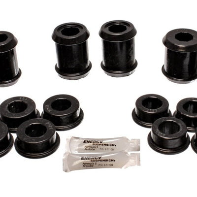 Energy Suspension 04-09 Cadillac XLR/XLR-V / 97-12 Corvette Black Rear End C/A Bushing Set