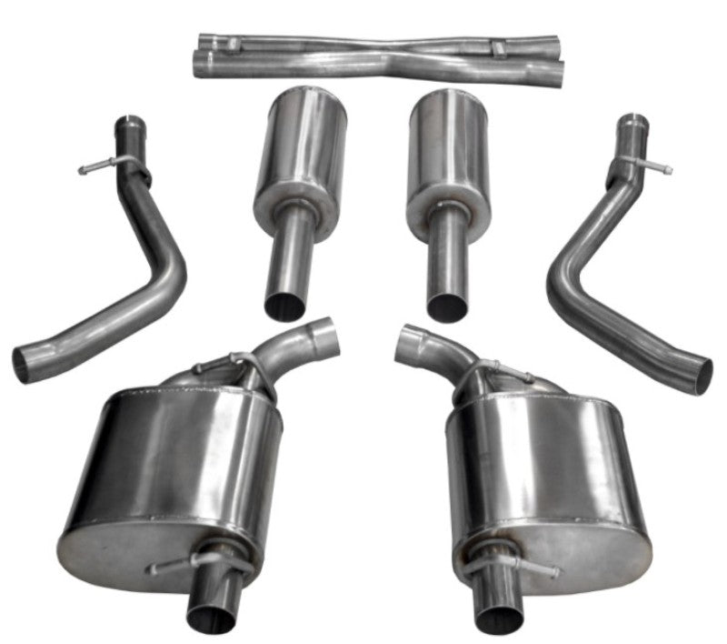 Corsa 15-23 Dodge Charger/300 Sedan 3.6L 2.5in Cat-Back Dual Rear Exit (re-uses stock exhaust bezel) Corsa 15-23 Dodge Charger/300 Sedan 3.6L 2.5in Cat-Back Dual Rear Exit (re-uses stock exhaust bezel)