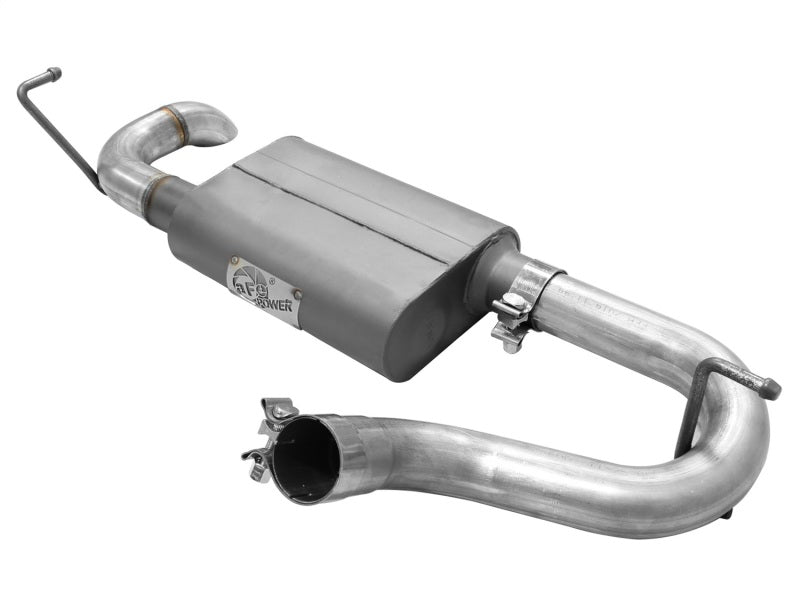 aFe Scorpion Exhaust System Axle Back Aluminized Hi-Tuck 07-17 Jeep Wrangler JK V6 3.6/3.8L aFe Scorpion Exhaust System Axle Back Aluminized Hi-Tuck 07-17 Jeep Wrangler JK V6 3.6/3.8L