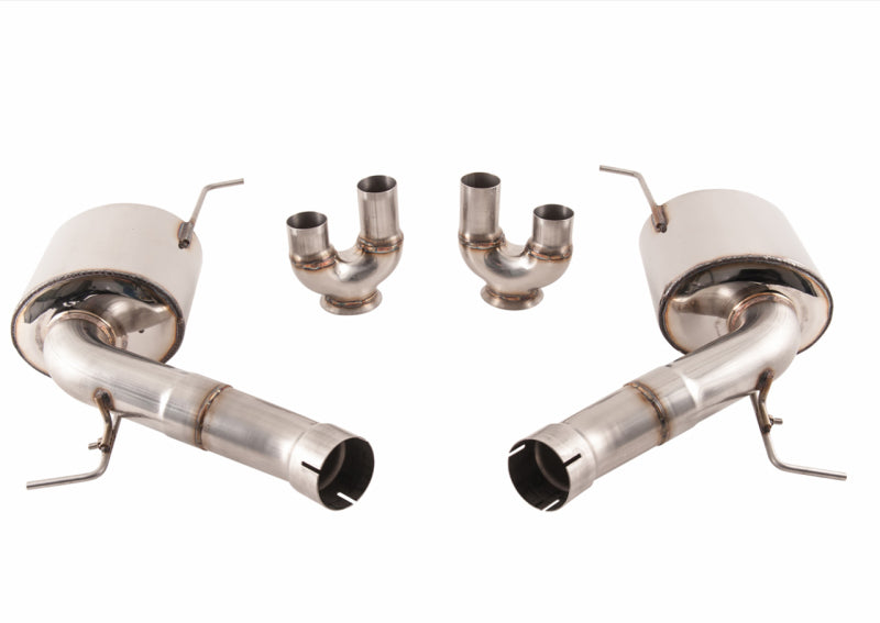 AWE Tuning BMW F10 M5 Touring Edition Axle-Back Exhaust Chrome Silver Tips AWE Tuning BMW F10 M5 Touring Edition Axle-Back Exhaust Chrome Silver Tips