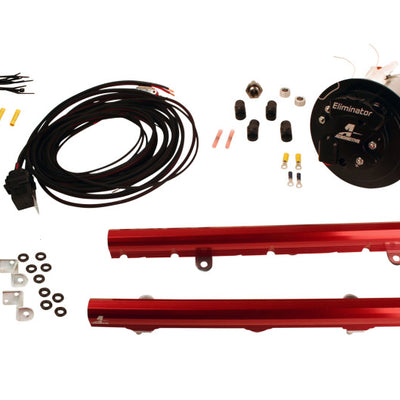 Aeromotive 10-11 Camaro Fuel System - Eliminator/LS3 Rails/Wire Kit/Fittings