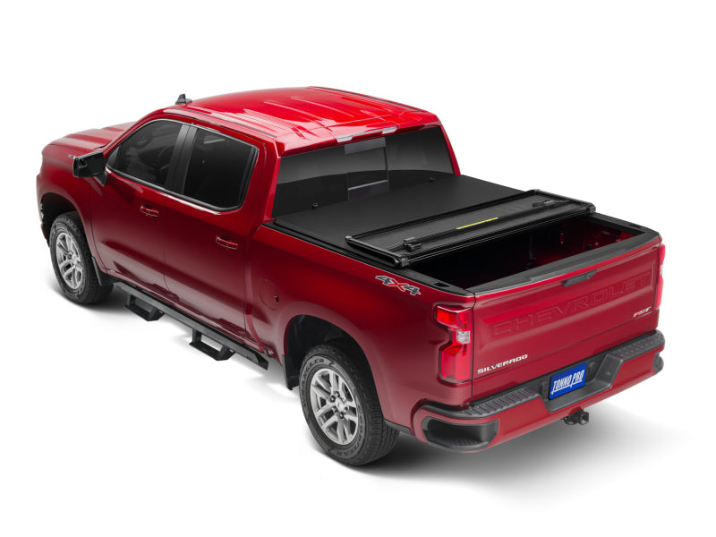 Tonno Pro 04-15 Nissan Titan (Incl. Track Sys Clamp Kit) 6ft. 7in. Bed Hard Fold Tonneau Cover Tonno Pro 04-15 Nissan Titan (Incl. Track Sys Clamp Kit) 6ft. 7in. Bed Hard Fold Tonneau Cover