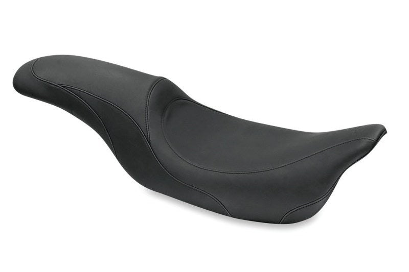 Mustang 08-21 Harley Electra Glide, Rd Glide,Rd King, Str Glide Tripper Fastback 1PC Seat - Black Mustang 08-21 Harley Electra Glide, Rd Glide,Rd King, Str Glide Tripper Fastback 1PC Seat - Black