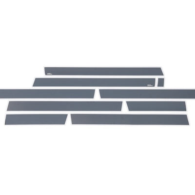 Putco 14-18 GMC Sierra LD - Crew Cab - 6.5in Bed (10pcs) Black Platinum Rocker Panels