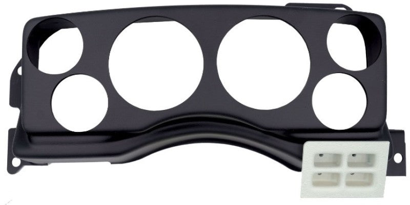 Autometer 87-89 Ford Mustang Direct Fit Gauge Panel 3-3/8in x2 / 2-1/16in x4 Autometer 87-89 Ford Mustang Direct Fit Gauge Panel 3-3/8in x2 / 2-1/16in x4
