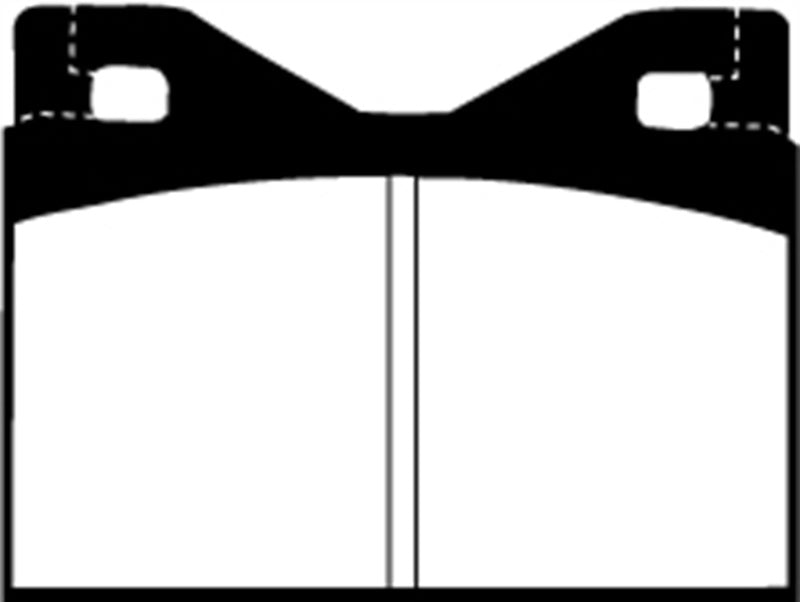 EBC 71-75 Ferrari 365 GTBB 4.4 Greenstuff Rear Brake Pads EBC 71-75 Ferrari 365 GTBB 4.4 Greenstuff Rear Brake Pads