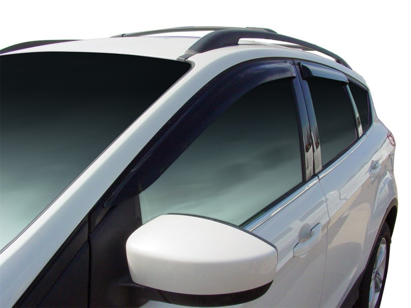 Westin 2013-2018 Ford Escape Wade Slim Wind Deflector 4pc - Smoke Westin 2013-2018 Ford Escape Wade Slim Wind Deflector 4pc - Smoke