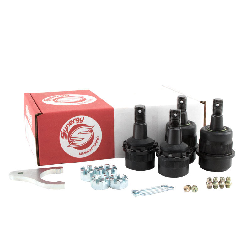 Synergy Jeep JK/WJ HD Non-Knurled Adjustable Ball Joint Kit Synergy Jeep JK/WJ HD Non-Knurled Adjustable Ball Joint Kit