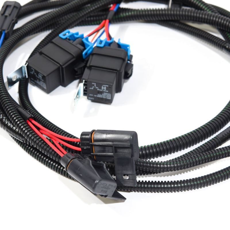 VMP Performance 13-14 Ford Shelby GT500 Heat Exchanger Harness Fans - Dual VMP Performance 13-14 Ford Shelby GT500 Heat Exchanger Harness Fans - Dual