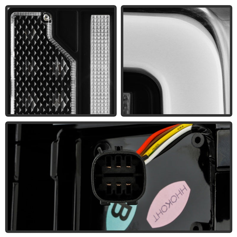 Spyder 21-23 Ford Bronco (Factory LED Model Only) LED Tail Lights - Black (ALT-YD-FB21LED-LED-BK) Spyder 21-23 Ford Bronco (Factory LED Model Only) LED Tail Lights - Black (ALT-YD-FB21LED-LED-BK)