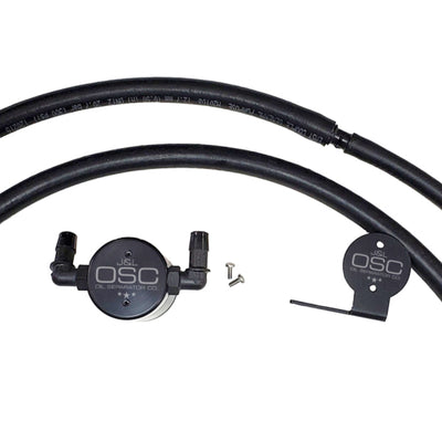 J&L 07-21 Toyota Tundra 5.7L Driver Side Oil Separator 3.0 - Black Anodized