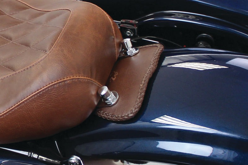 Mustang 97-21 FL Touring Mini Fender Bib - Brown Mustang 97-21 FL Touring Mini Fender Bib - Brown