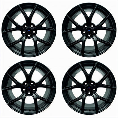 Ford Racing 15-20 Mustang19x9.5in & 19x10in Wheel Kit w/TPMS - Matte Black