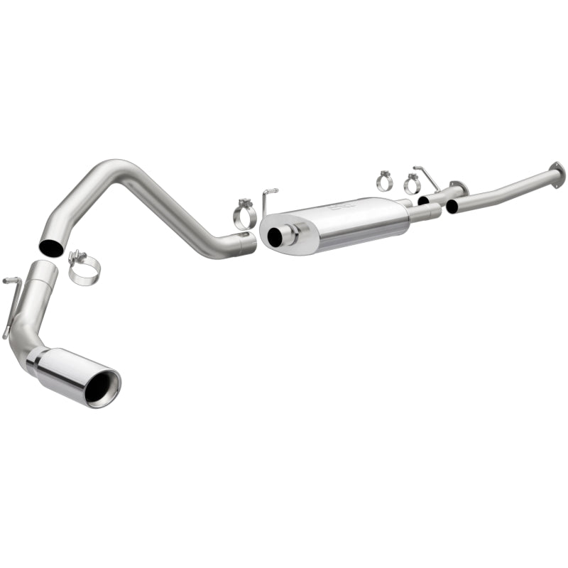 MagnaFlow 14 Toyota Tundra V8 4.6L/5.7L Stainless Cat Back Exhaust Side Rear Exit MagnaFlow 14 Toyota Tundra V8 4.6L/5.7L Stainless Cat Back Exhaust Side Rear Exit