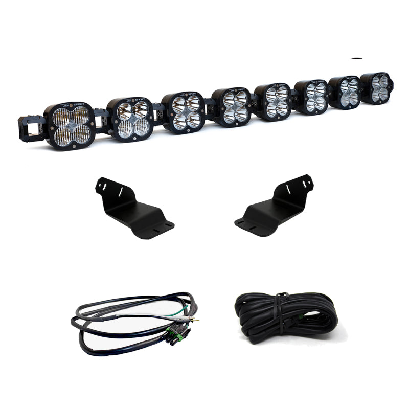 Baja Designs 2021+ Ford Bronco Roof Light Bar Kit 8 XL Linkable w/Upfitter Baja Designs 2021+ Ford Bronco Roof Light Bar Kit 8 XL Linkable w/Upfitter