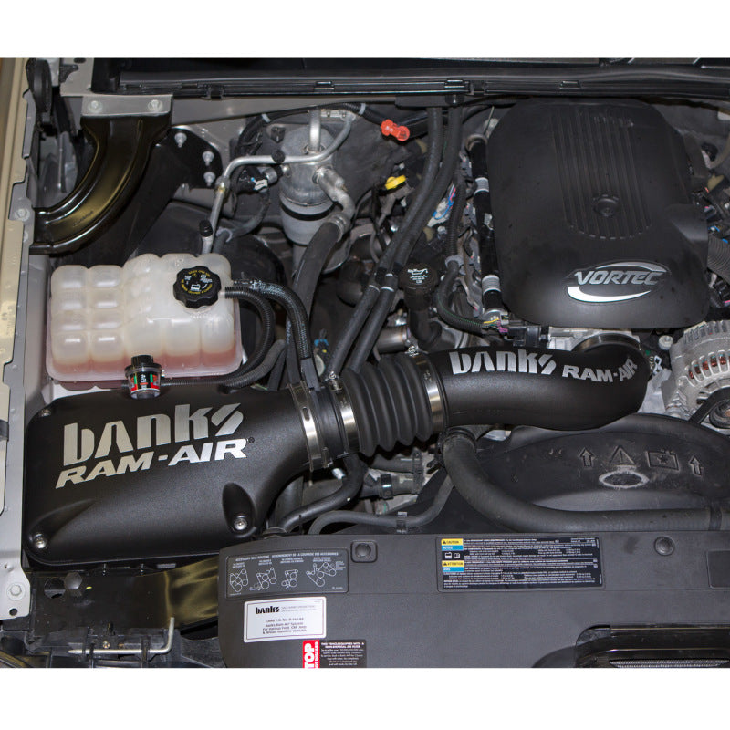 Banks Power 99-08 Chev/GMC 1500-W/Elec Fan Ram-Air Intake System - Dry Filter Banks Power 99-08 Chev/GMC 1500-W/Elec Fan Ram-Air Intake System - Dry Filter