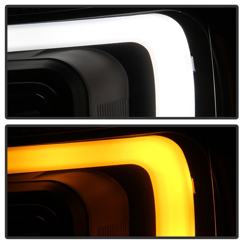 Spyder 07-14 Chevy Suburban/Tahoe V2 Projector Headlights LED Turn Sig Black PRO-YD-CSUB07V3-SB-BK Spyder 07-14 Chevy Suburban/Tahoe V2 Projector Headlights LED Turn Sig Black PRO-YD-CSUB07V3-SB-BK