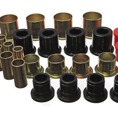 Energy Suspension 73-91 Ford K-5 Blazer/Denali XL/Suburban/Yukon Black Front Control Arm Bushing Set