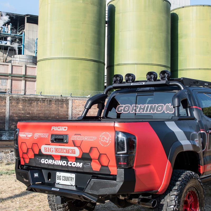 Go Rhino 16-23 Toyota Tacoma 4dr Sport Bar 4.0 - Tex. Blk (561000BRK-ND Req. to Attach to Deck Rail) Go Rhino 16-23 Toyota Tacoma 4dr Sport Bar 4.0 - Tex. Blk (561000BRK-ND Req. to Attach to Deck Rail)