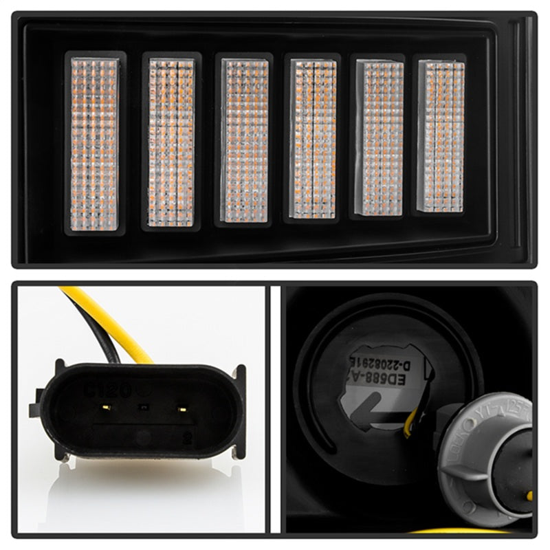 Spyder Signature 20-21 Ford F150(Halogen Model) Proj. Headlights - Black(PRO-YD-FF15021HALSI-SEQ-BK) Spyder Signature 20-21 Ford F150(Halogen Model) Proj. Headlights - Black(PRO-YD-FF15021HALSI-SEQ-BK)