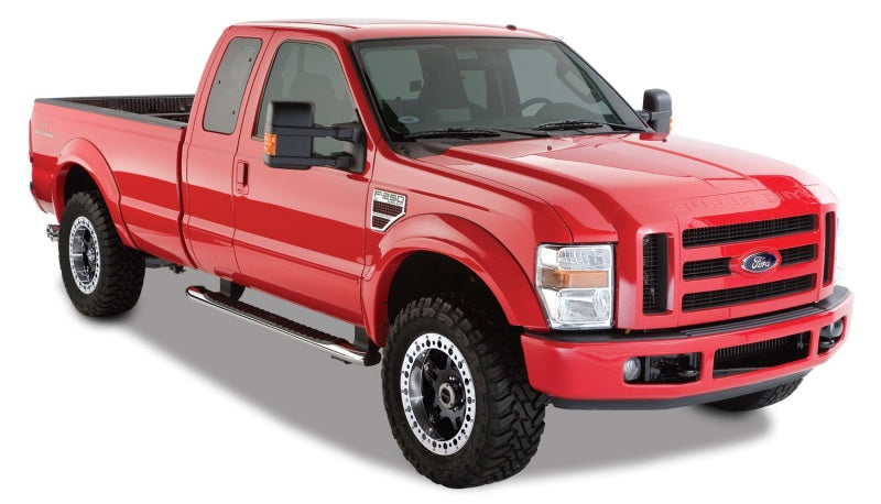 Bushwacker 08-10 Ford F-250 Super Duty Styleside OE Style Flares 4pc 81.0/96.0in Bed - Black Bushwacker 08-10 Ford F-250 Super Duty Styleside OE Style Flares 4pc 81.0/96.0in Bed - Black