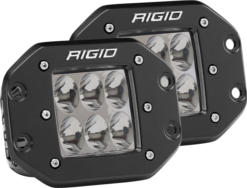 Rigid Industries D2 - Flush Mount - Driving Pair Rigid Industries D2 - Flush Mount - Driving Pair