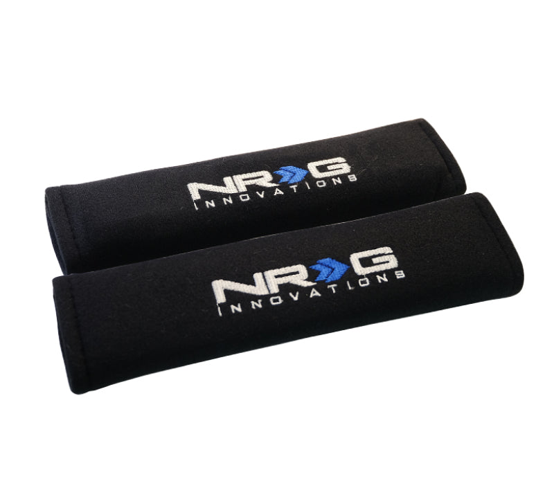 NRG Seat Belt Pads 2.7in. W x 11in. L (Black) Short - 2pc NRG Seat Belt Pads 2.7in. W x 11in. L (Black) Short - 2pc