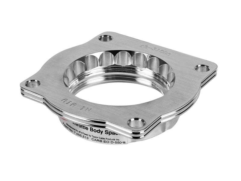aFe Silver Bullet Throttle Body Spacers TBS BMW 5 Series (E60) 06-10 V8-4.8L aFe Silver Bullet Throttle Body Spacers TBS BMW 5 Series (E60) 06-10 V8-4.8L