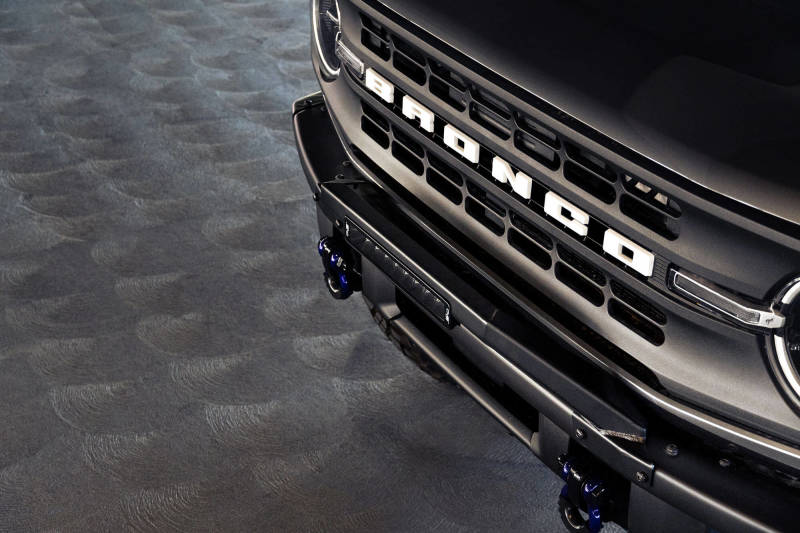 DV8 Offroad 21-22 Ford Bronco Factory Modular Front Bumper Bull Bar DV8 Offroad 21-22 Ford Bronco Factory Modular Front Bumper Bull Bar