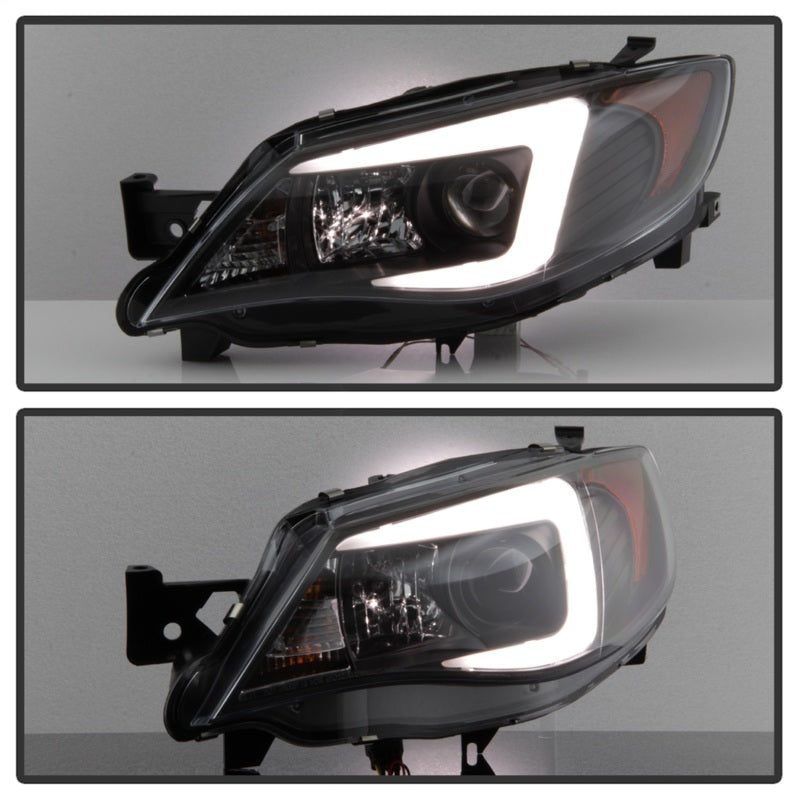Spyder Subaru WRX 08-09 Projector Headlights - Halogen Model Only - Black PRO-YD-SWRX08-LBDRL-BK Spyder Subaru WRX 08-09 Projector Headlights - Halogen Model Only - Black PRO-YD-SWRX08-LBDRL-BK
