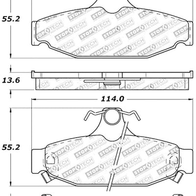 StopTech Performance Brake Pads