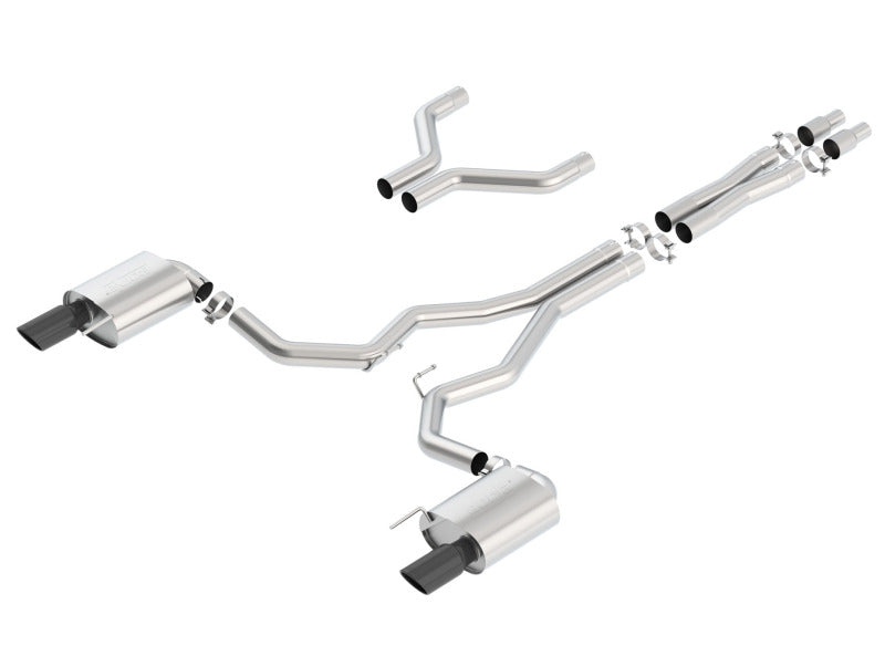 Borla 15-17 Ford Mustang GT 5.0L V8 S-Type Catback Exhaust Borla 15-17 Ford Mustang GT 5.0L V8 S-Type Catback Exhaust