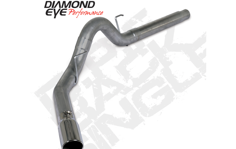 Diamond Eye 18-19 Ford 3.0L Powerstroke F150 - 4in 409SS DPF Back Exhaust Kit w/ Tip 4512BRA-DE Diamond Eye 18-19 Ford 3.0L Powerstroke F150 - 4in 409SS DPF Back Exhaust Kit w/ Tip 4512BRA-DE