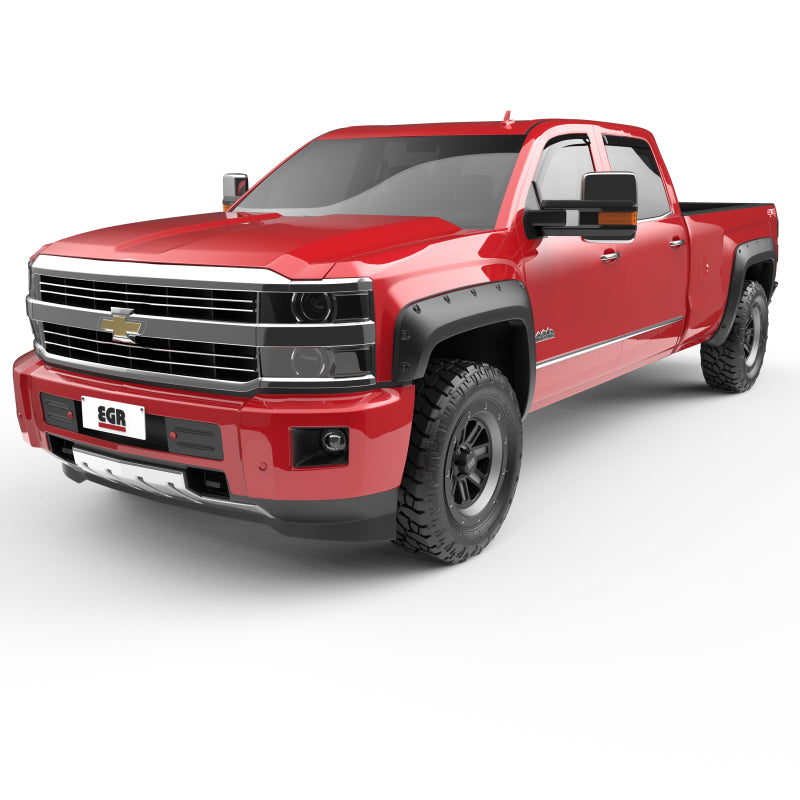 EGR 14+ Chev Silverado 6-8ft Bed Bolt-On Look Fender Flares - Set - Matte EGR 14+ Chev Silverado 6-8ft Bed Bolt-On Look Fender Flares - Set - Matte