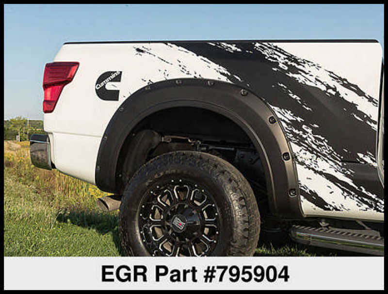 EGR 16+ Nissan Titan XD Bolt-On Look Fender Flares - Set EGR 16+ Nissan Titan XD Bolt-On Look Fender Flares - Set