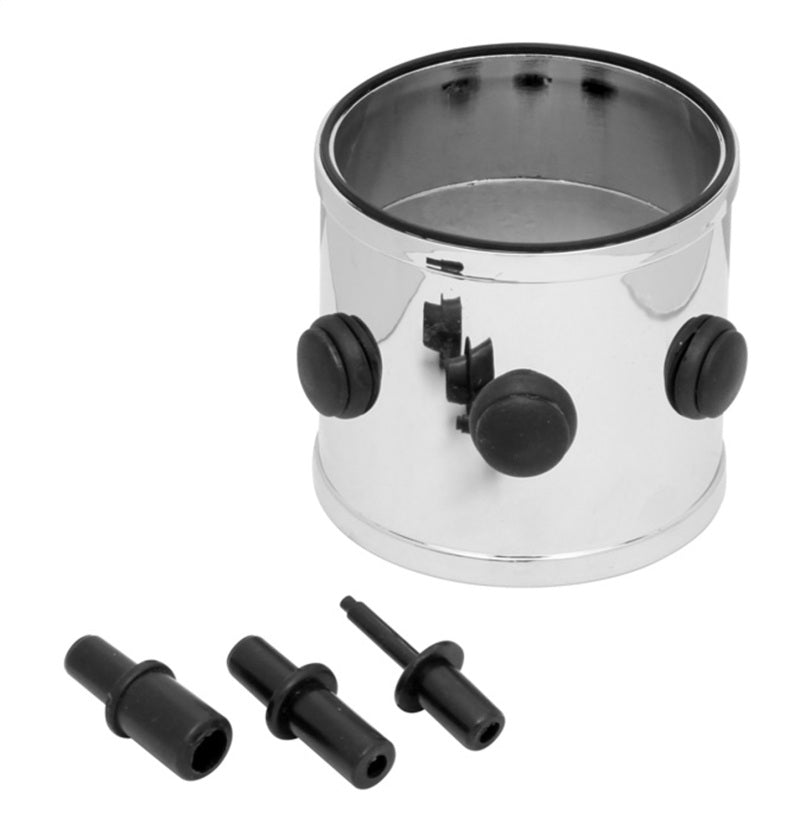 Spectre Universal Adapter Intake Manifold / Vent Port & Vacuum Sensor Adapter 3in. - Chrome Spectre Universal Adapter Intake Manifold / Vent Port & Vacuum Sensor Adapter 3in. - Chrome