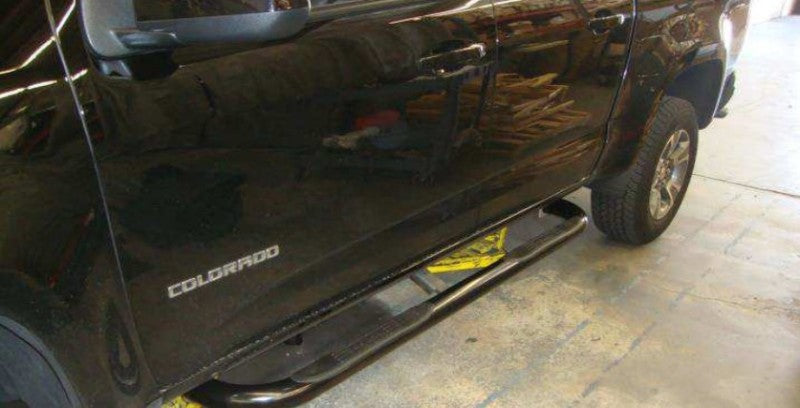 Go Rhino 15-20 Chevrolet Colorado 4000 Series SideSteps - Cab Length - Black Go Rhino 15-20 Chevrolet Colorado 4000 Series SideSteps - Cab Length - Black