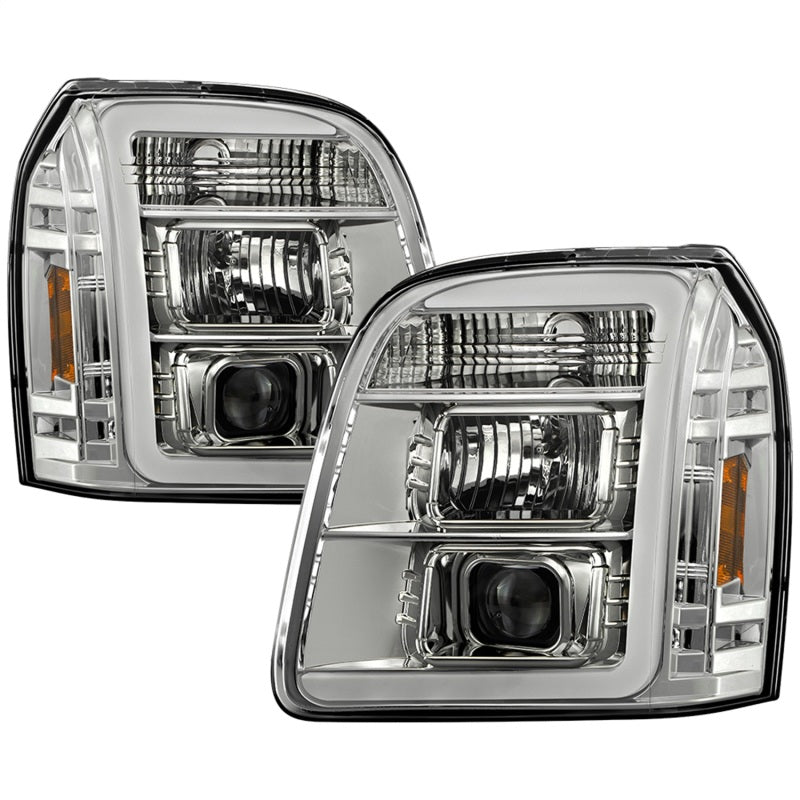 Spyder GMC Yukon 07-14/Denali 07-14 /XL 07-14 V2 Projector Headlights - Chrome PRO-YD-GY07V2SI-C Spyder GMC Yukon 07-14/Denali 07-14 /XL 07-14 V2 Projector Headlights - Chrome PRO-YD-GY07V2SI-C