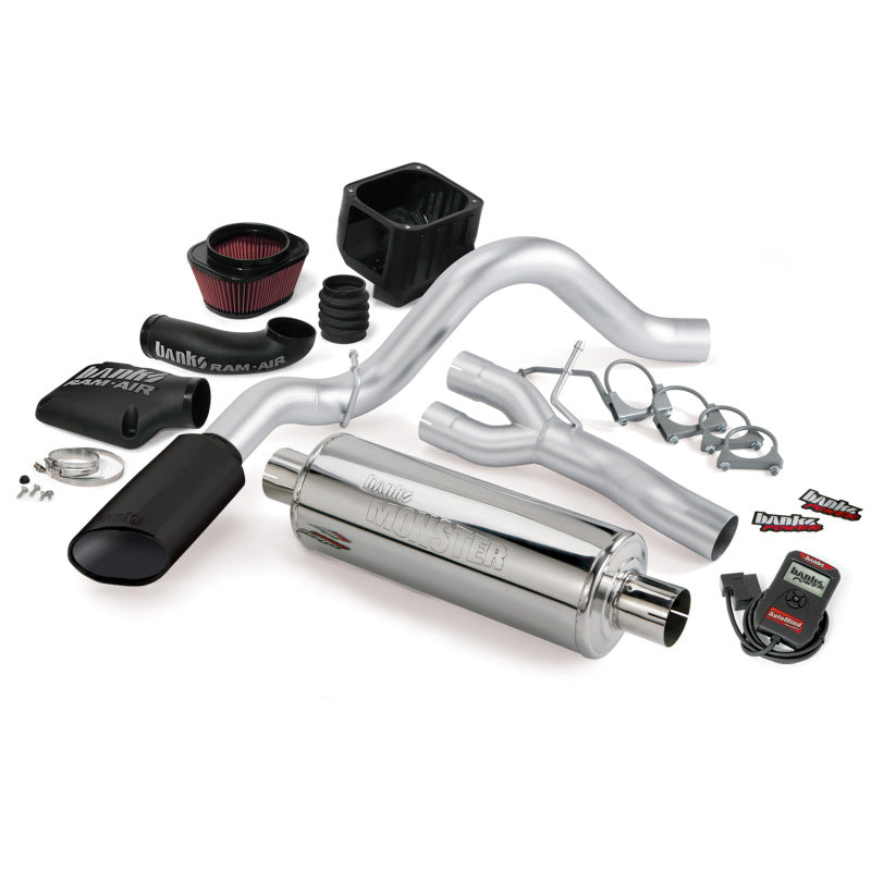 Banks Power 10 Chevy 5.3L ECSB FFV Stinger System - SS Single Side-Exit Exhaust w/ Black Tip Banks Power 10 Chevy 5.3L ECSB FFV Stinger System - SS Single Side-Exit Exhaust w/ Black Tip