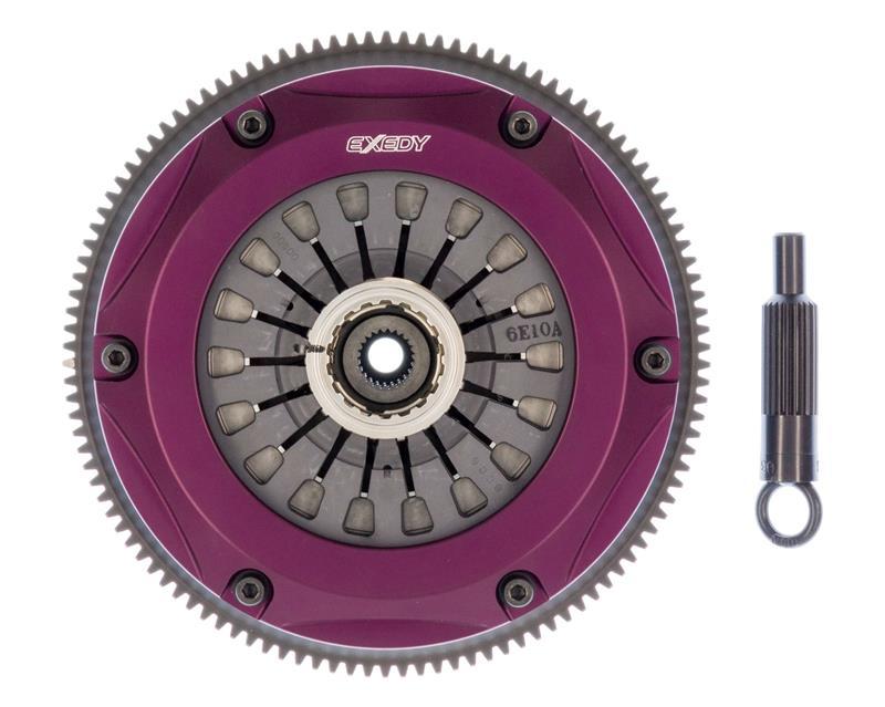 Exedy 1996-1996 Mitsubishi Lancer Evolution IV L4 Hyper Twin Cerametallic Clutch Sprung Center Disc Exedy 1996-1996 Mitsubishi Lancer Evolution IV L4 Hyper Twin Cerametallic Clutch Sprung Center Disc