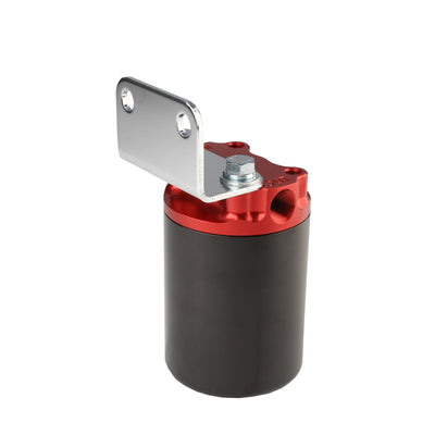Aeromotive Canister Fuel Filter - 3/8 NPT/100-Micron (Red Housing w/Black Sleeve)