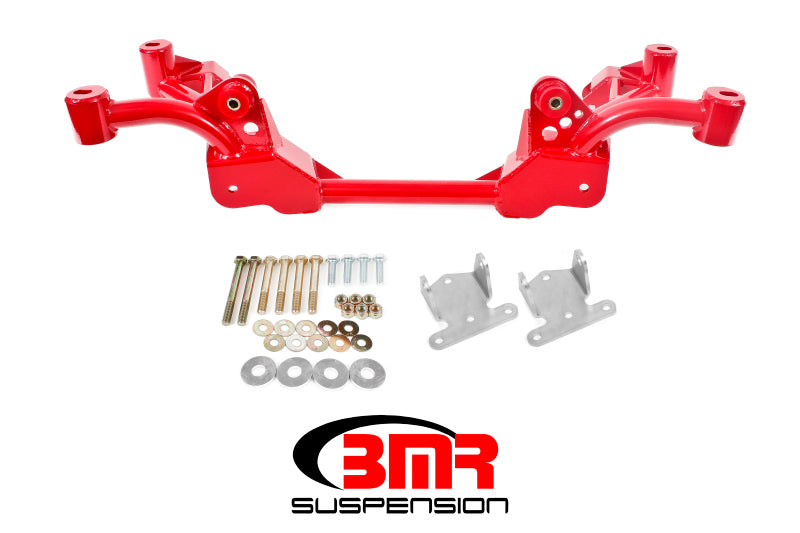 BMR 82-82 3rd Gen F-Body K-Member w/ SBC/BBC Motor Mounts and STD. Rack Mounts - Red BMR 82-82 3rd Gen F-Body K-Member w/ SBC/BBC Motor Mounts and STD. Rack Mounts - Red
