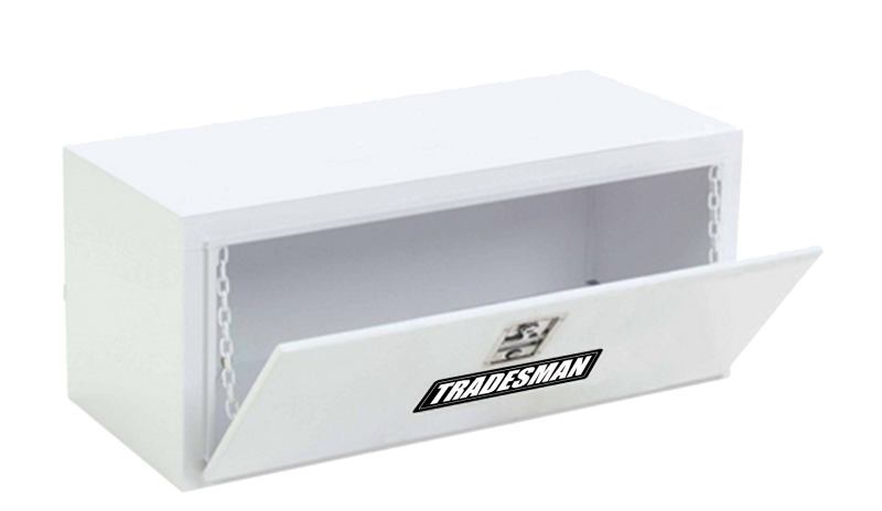 Tradesman Steel Underbody Truck Tool Box (24in.) - White Tradesman Steel Underbody Truck Tool Box (24in.) - White